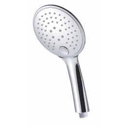 Douchette ronde clic 3 jets chrome