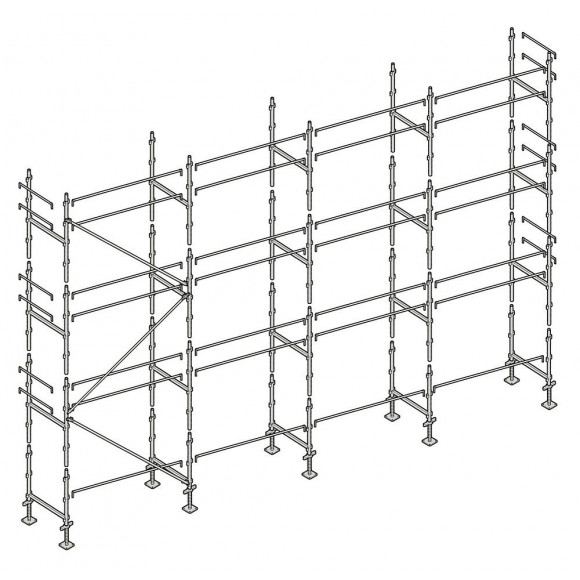 Échafaudage Altrad Façadier 104 M²