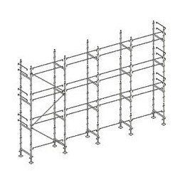 Echafaudage Façadier 104 M² Lisses Al104