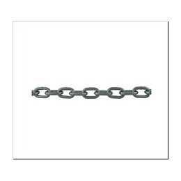 Chaîne droite soudée maillon court acier zingué longueur 4 m VISO