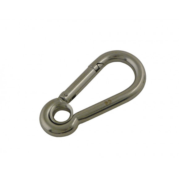 Mousqueton alpin à oeil acier diamètre il 13 mm longueur 100 mm VISO