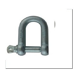 Manille droite standard acier zingué D. 12 mm