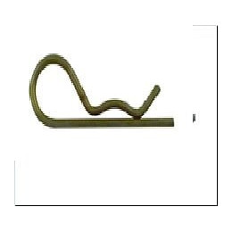 Lot de 4 goupilles beta acier bichromaté longueur 74 mm VISO