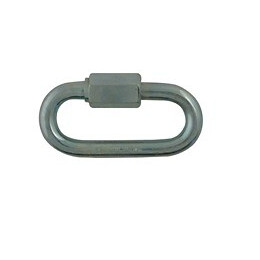 Maillon à visser estampé acier zingué D. 10 mm.