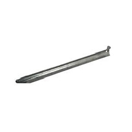 10 piquets cornière acier zingué L. 230 mm