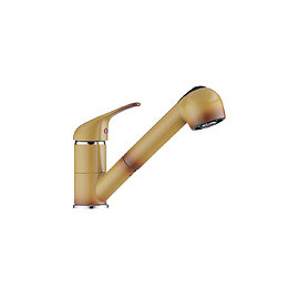 Mitigeur d'évier + douchette FLAVIO terre de france