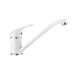 Mitigeur d'évier SILVIO blanc