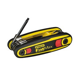 Clé male STANLEY FATMAX sur support verrouillable - jeu de 8pcs