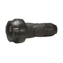 Prolongateur à verrouillage 2P+T caoutchouc - étiquette avec Gencod