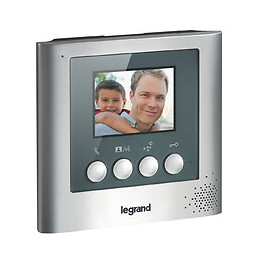 Kit portier visiophone avec interphone et écran 4.3pouces