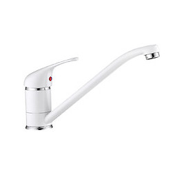 Mitigeur d'évier SILVIO blanc