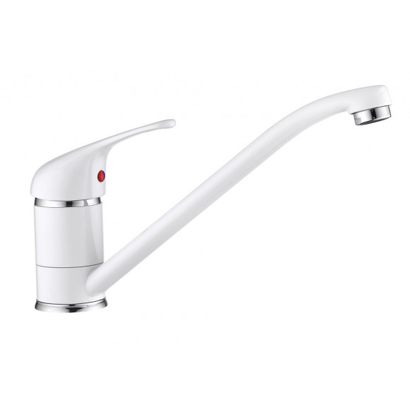 Mitigeur d'évier SILVIO blanc