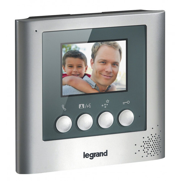 Kit portier visiophone avec interphone et écran 4.3pouces