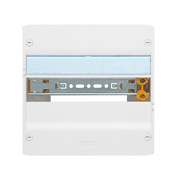 Coffret à équiper 1 rangée 13modules avec borniers 250x250x103.5mm