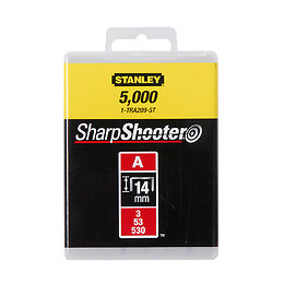 Agrafes STANLEY 12mm type a - boite de 1000pcs