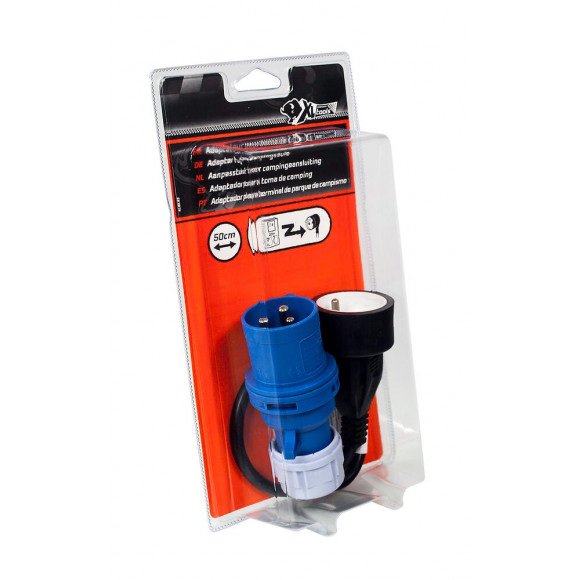 Adaptateur électrique pour borne camping XLPTOOLS