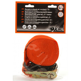 Sangle 25mm à cliquet tendeur. 5m  XLPTOOLS