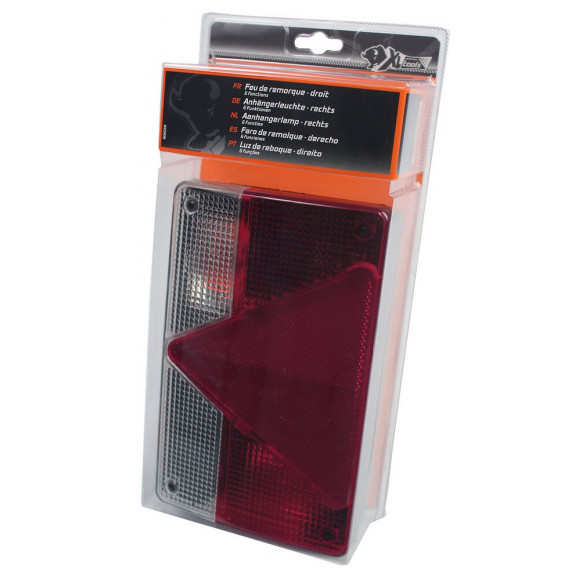 Feu de remorque 6 fonctions. Droit.  XLPTOOLS