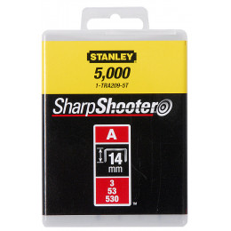 Agrafes STANLEY 12mm type a - boite de 1000pcs