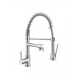 Mitigeur d'évier douchette IWAN chrome