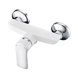 Mitigeur douche SNOW blanc/chromé