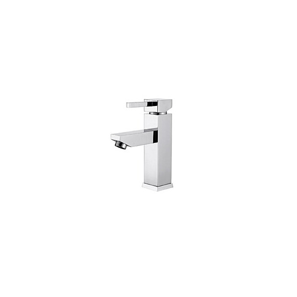 Mitigeur lavabo carrek inox