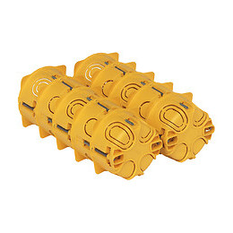 Lot de 10 boîtes à encastrer 1 poste Batibox plaque de plâtre