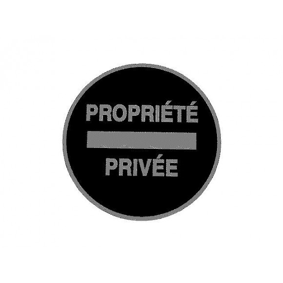 Panneau PVC : PROPRIETE PRIVEE