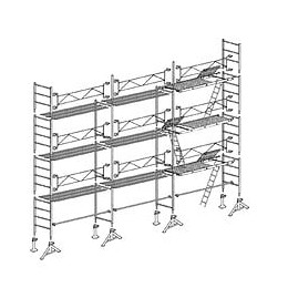 Échafaudage Altrad 49 Maçon 80 M²