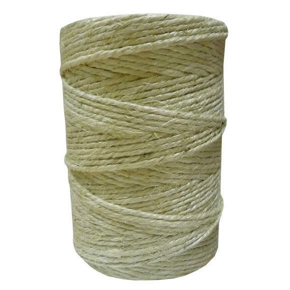 Ficelle en jute Ø 3mm en pelote de 188 m environ VISO