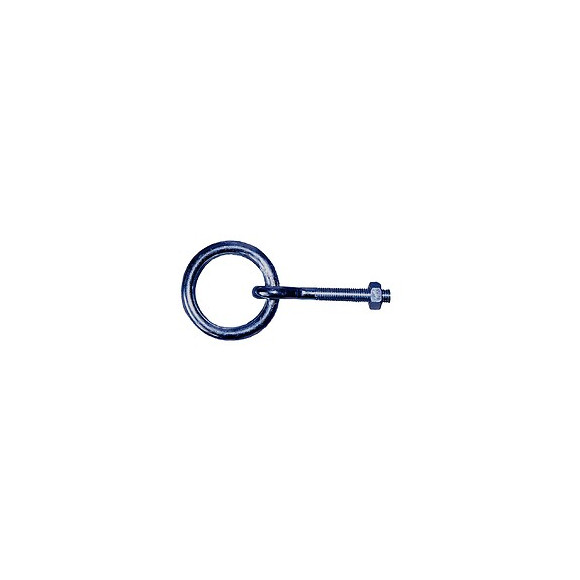 Anneau d'écurie à écrou L. 100mm D. fil 10mm