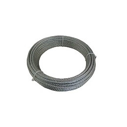 Couronne câble acier type aviation 1x7-diamètre 1.5 / L.15m