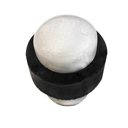 Butée cylindrique bois laqué D. 30mm