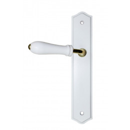 Ensemble poignées de porte Berenice serrure trou bouché PERFECTLINE