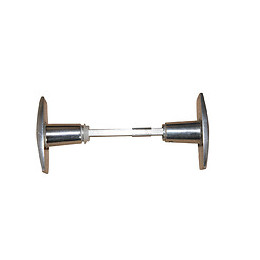 Ensemble bouton double chantier en aluminium PERFECTLINE