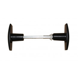 Ensemble bouton noir façon fonte PERFECTLINE