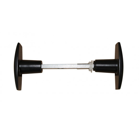 Ensemble bouton noir façon fonte PERFECTLINE