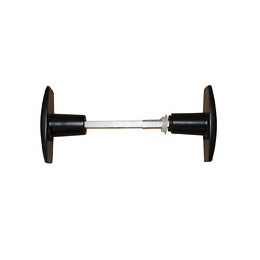 Ensemble bouton noir façon fonte PERFECTLINE