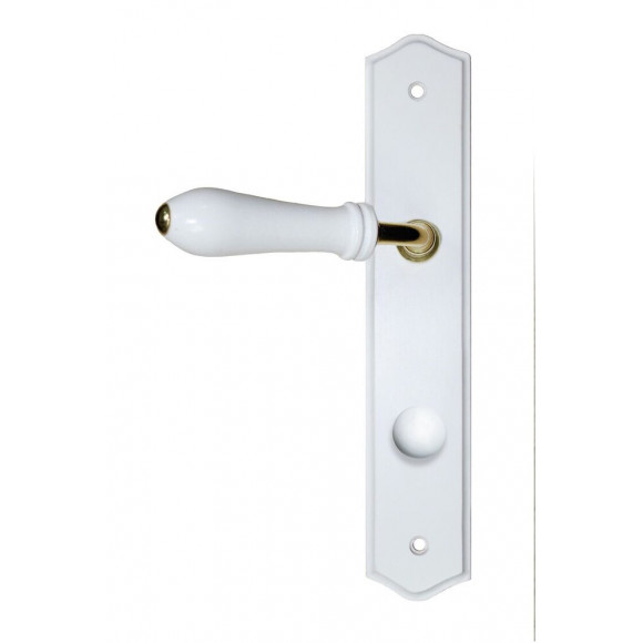 Ensemble poignées de porte Berenice serrure avec trou de condamnation