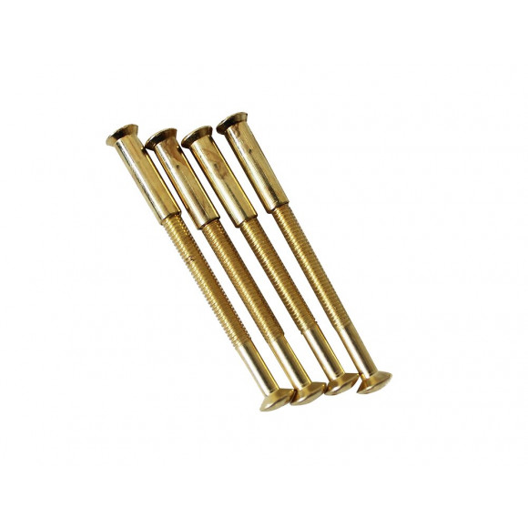 Carte 4 vis 2 embouts couleur or PERFECTLINE