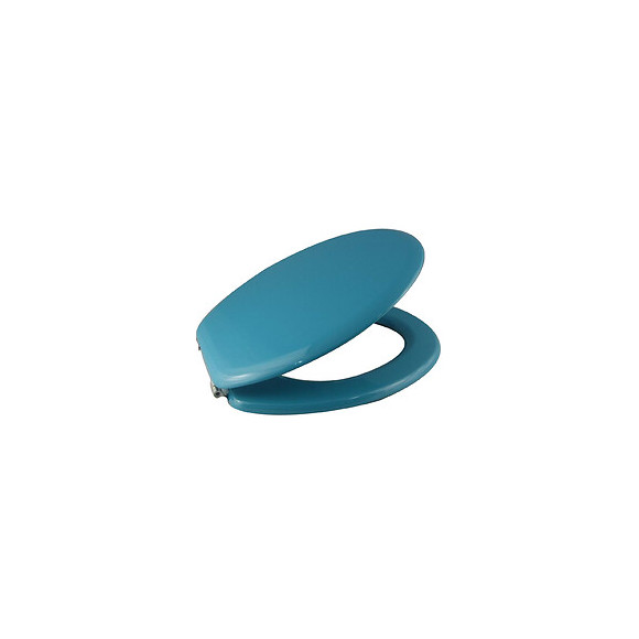 Abattant bleu brillant