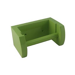 Dérouleur WC MDF vert brillant