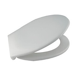 Abattant Duro frein de chute blanc