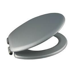 Abattant frein de chute silver