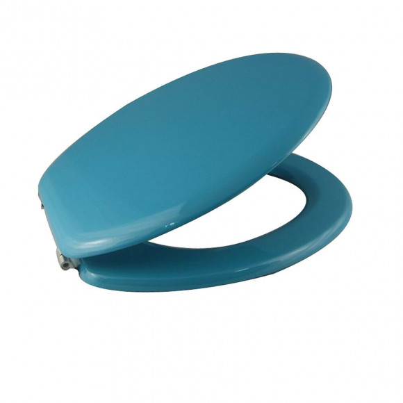 Abattant bleu brillant