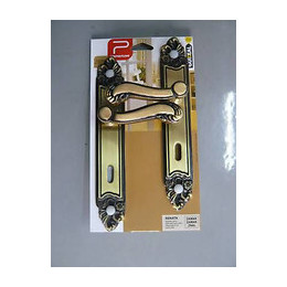 Ensemble poignées de porte Renata serrure avec trou de serrure