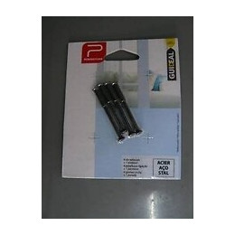 Carte 4 vis 45 mm relié 1 embout PERFECTLINE