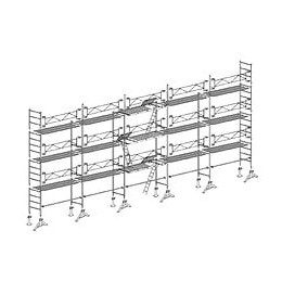 Échafaudage Altrad 49 Maçon 104 M²