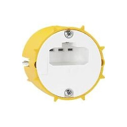 Boîte à encastrer Batibox plaque de plâtre+fiche pour applique - D54mm