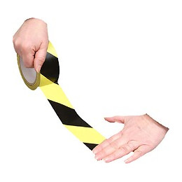 Ruban adhésif noir/jaune